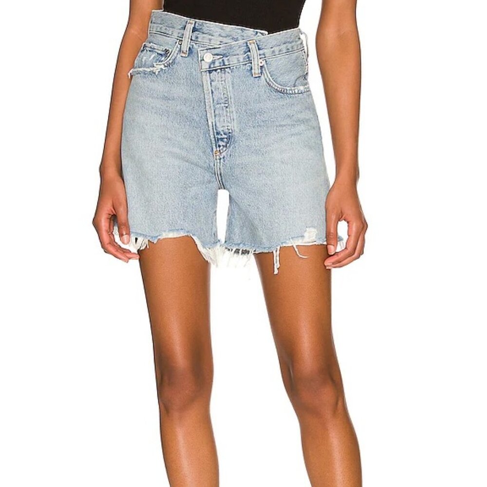 Agolde Criss Cross Shorts